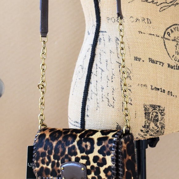 Ralph Lauren Millbrook Whipstitch Crossbody SOLD! - Picture 7 of 8